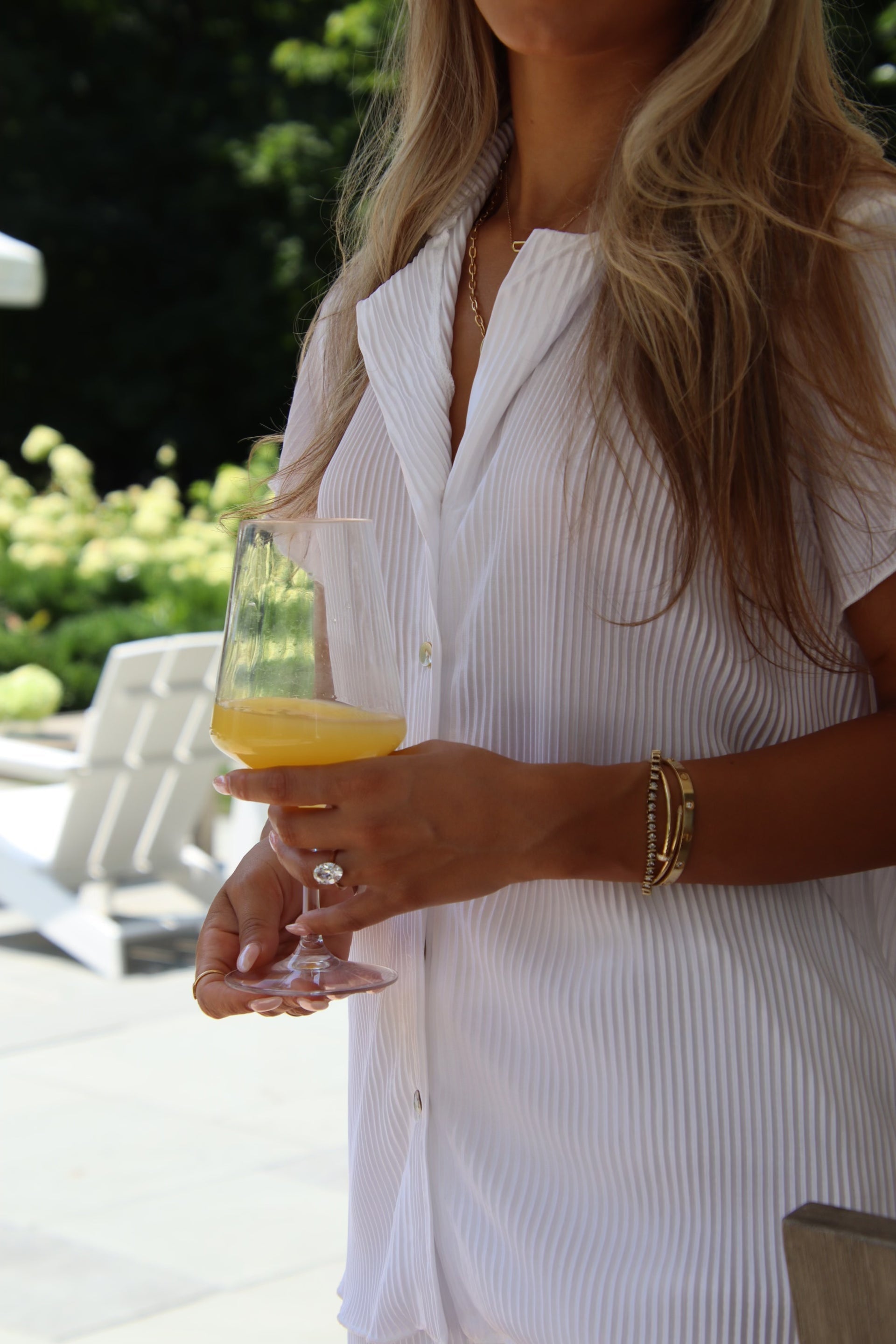 Waverles Pleated Short Set in Dove